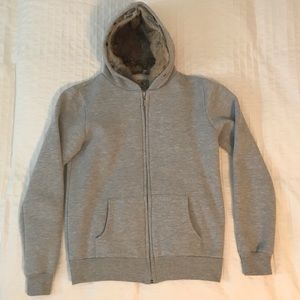 Juicy Couture hoody w removable fur lining (M)